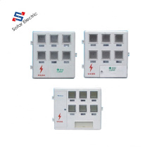 Outdoor Waterproof IP54 SMC Fiberglass Electric Meter Box